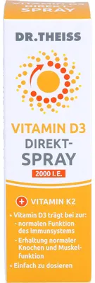 Produktbild von Dr. Theiss Vitamin D3 Direkt-Spray 2000 I.E., 20 ml Spray