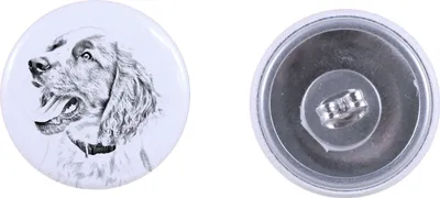 Produktbild von English Springer Spaniel - einzigartige Hund-Ohrringe, Ihr Haustier als Schlüsselanhänger, Eigenmarke Art-Dog