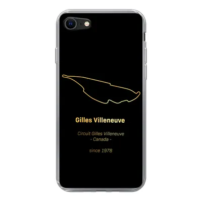 Produktbild von MuchoWow® Handyhülle Schutzhülle Hülle für iPhone SE 2022 Kanada - Formel 1 - Rennstrecke Silikon Softcase Handy Hülle - Schutzhülle