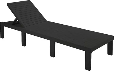 Produktbild von VidaXL 315827, Lounge, Gepolsterter Sitz, Kunststoff, Anthrazit, 1950 mm, 650 mm