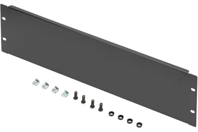 Produktbild von Digitus Blindabdeckung für 482,6 mm (19") Netzwerk- und Serverschränke, Schwarz