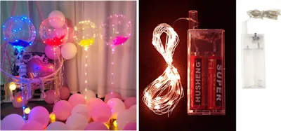 Zdjęcie produktu dla lampki 10szt dekoracyjne na druciku 30 LED 3m CZERWONE (na baterie) NT2409