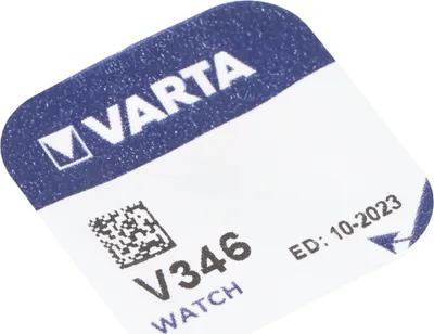 Produktbild von 346 Varta V346, SR712SW Knopfzelle für Uhren etc.
