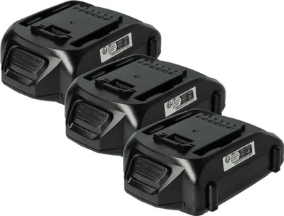 Produktbild von vhbw 3x Akku kompatibel mit Worx WG801E, WG951, WG894E, WG779, WG891, WG891E, WG921, WG778E.1, WG920, WG894E.9 Werkzeug (2000 mAh, Li-Ion, 18 V)