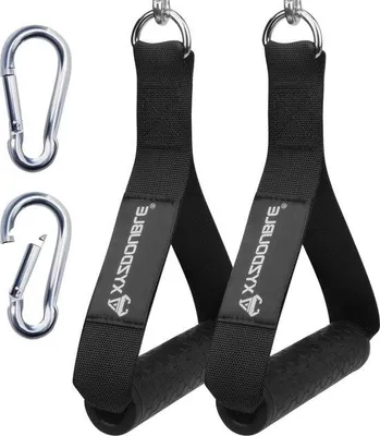 Produktbild von Famanu Fitnessband - Widerstandsband mit komfortablen Handgriffen