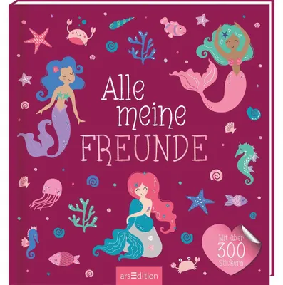 Obrázok produktu pre Alle meine Freunde - Meerjungfrau | Mit über 300 Stickern