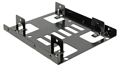 Produktbild von Delock - Laufwerksschachtadapter - 3.5" to 2 x 2.5" (8,9 cm bis 2 x 6,4 cm)