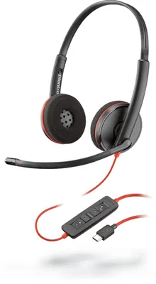 Immagine prodotto di POLY Blackwire C3220 Auricolare Cablato A Padiglione Ufficio USB tipo-C Nero