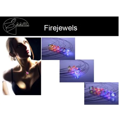 Produktbild von Collier LED Kristall Ball Blau Crystal mit Swarovski® Elements