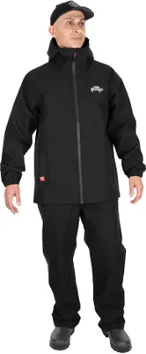 Produktbild von Fox Rage RageWear Rainsuit Salopettes & Jacket Herren (Black) Größe M