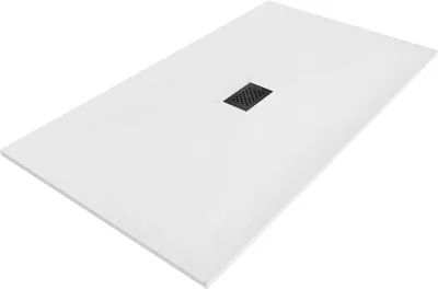 Obrázek produktu pro Mexen Hugo obdélníková sprchová vanička SMC 150 x 100 cm, bílá, černý kryt - 42101015-B