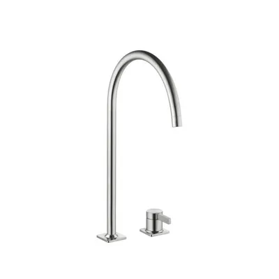 Immagine prodotto di KWC Era 2, miscelatore per lavabo, acciaio inox