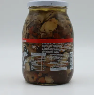 Produktbild von Affare Italiano- Montalbano Gemischtes Pilzen in Öl Toskana 1056 ml