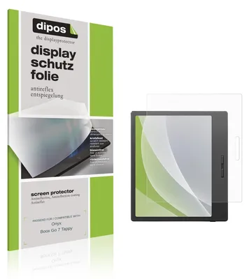 Image de 2x Film de protection d'écran pour Onyx Boox Go 7 Tappy protecteur antireflet dipos