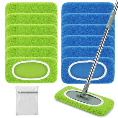 Produktbild von Set mit 12 wiederverwendbaren Wischtücher für Swiffer