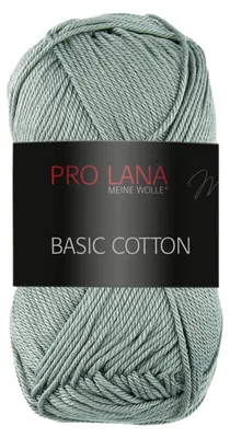 Produktbild von Pro Lana Basic Baumwolle 50g (73) schilfgrün