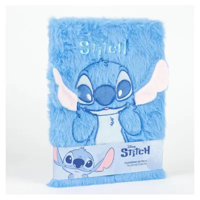 Obrázek produktu pro Zápisník Lilo & Stitch Plyšový roztomilý design A5 Disney