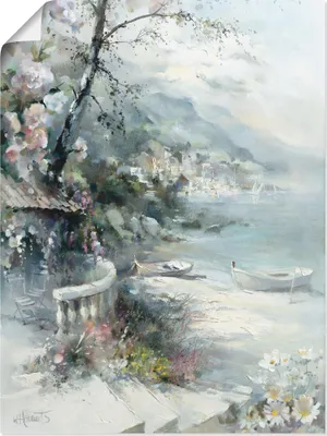 Produktbild von ARTland Poster Buchtseite I Größe: 30x40 cm