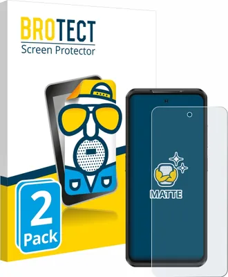 Produktbild von 2x BROTECT Schutzfolie für Ulefone Armor 25T Pro Displayschutz Displayschutzfolie Folie Matt Entspiegelungsfolie