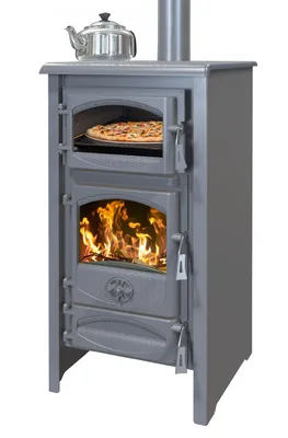 Produktbild von Kaminofen LUNA C-G mit Backfach
