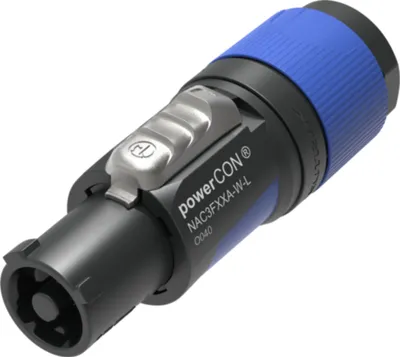 Immagine prodotto di Neutrik, spina per cavo di alimentazione 10-16 mm Terminali a vite PowerCon bloccabili, blu