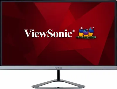 Produktbild von Viewsonic VX Series VX2476-SMH, 60,5 cm (23.8"), 1920 x 1080 Pixel, Full HD, LED, 4 ms, Schwarz, Silber