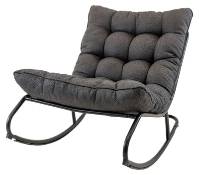 Produktbild von Lesli Living Schaukelsessel Zenzi Stone anthrazit/light-grey
