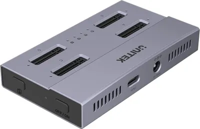 Image de Unitek Disc Clone Station 4xM.2 SSD, USB4; S1243BGY01-E