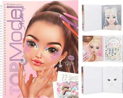 Immagine prodotto di Depesche Crea il tuo libro da colorare TOPModel Make-Up