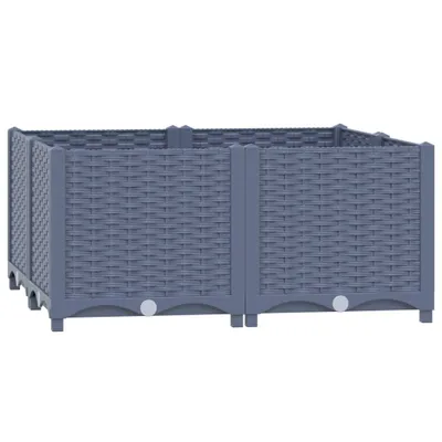 Immagine prodotto di vidaXL Letto rialzato 80x80x38 cm in polipropilene