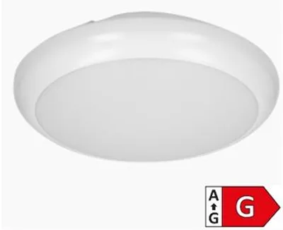 Productafbeelding van LED-plafondlamp ORNO Adviti AD-PL-6118WLPM4, 12W, 4000K, IP65, wit
