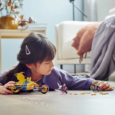 Obrázok produktu pre Stavebnica LEGO NINJAGO 71768 Jayova zlatá dra?ia motorka (137 dielikov)