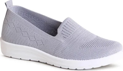 Produktbild von topschuhe24 2740 Damen Halbschuhe Light Slipper, Farbe:Grau, Größe:40 EU