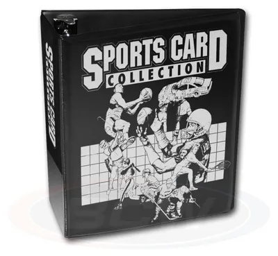 Image de Album de collection de cartes de sport BCW noir 3"