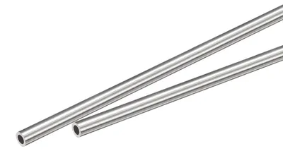 2er-Pack Edelstahl-Kapillarrohr 4 mm x 0,7 mm, 250 mm