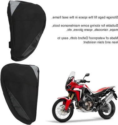 Crashbar-Taschen für Motorradrahmen - Aufbewahrungstasche für Reparaturwerkzeuge, Satteltasche und Stoßstangenschutz für die