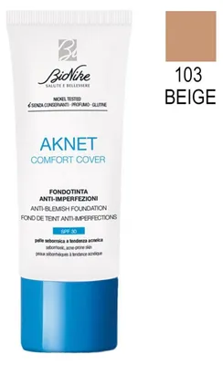 Imagen del producto de AKNET COMFORT COVER: Base de maquillaje, tono 103, 30 ml