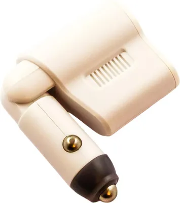 Obrázok produktu pre Avizar, nabíjačka do auta USB-A 500 mA, vstup 12 V, výstup 5 V, béžová