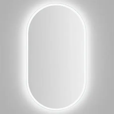 Immagine prodotto di Specchio con illuminazione Silver Supreme, 50 x 90 cm, argento, fonte luminosa