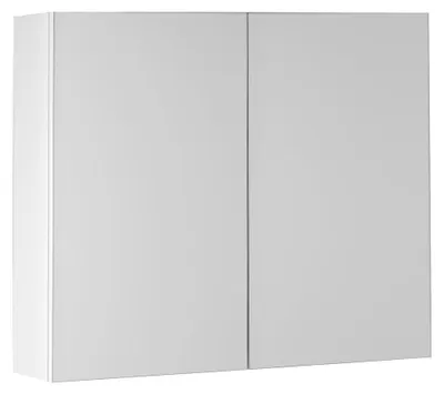 Produktbild von Aqualine VEGA Spiegelschrank 80x70x18cm, Weiß