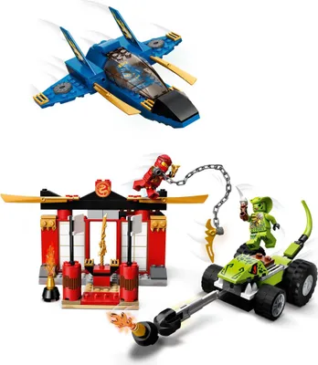 Obrázek produktu pro LEGO NINJAGO Legacy Storm Fighter Battle Toy, Sada na stavění, 6 rok/roky, Plast, 165 kusů, 40 g