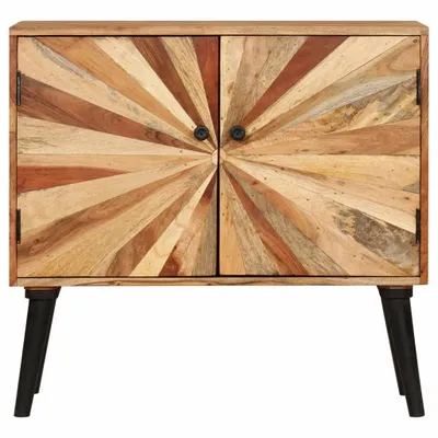 Zdjęcie produktu dla vidaXL Kredens z litego drewna mango 85x30x75 cm