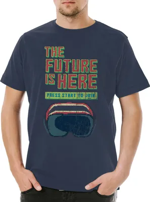 Produktbild von Urban Backwoods The Future Is Here, Herren T-Shirt, Farbe: Navy, Größe: 3XL