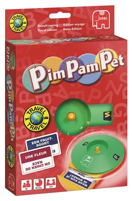 Produktbild von Pim Pam Pet PimPamPet Travel, Brettspiel, Trivia, 8 Jahr(e), Reiseedition, 30 min, 30 min