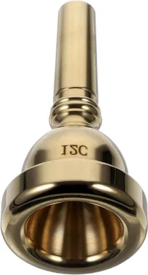 Produktbild von Musikinstrument Part - Messing Zubehör - Musikmachen - Universal Metall Mundstück - 12C - Gold