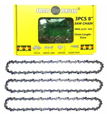 Immagine prodotto di Catena da 8 pollici per mini motoseghe, compatibile con motoseghe con passo di 1,1 mm