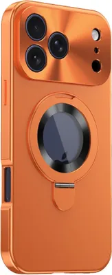 Obrázok produktu pre Kovové puzdro pre Apple iPhone 17 Pro Max s krytom MagSafe Privacy Full Cover Orange