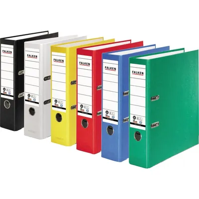 Zdjęcie produktu dla Teczka Falken 11285228 Recycolor - A4, 8 cm, jasnoszara