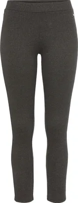 Produktbild von LASCANA Leggings beige schwarz gemustert Größe 36/38