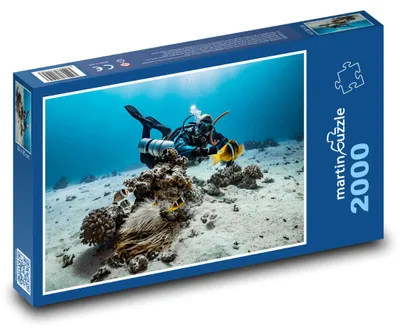 Obrázek produktu pro martinpuzzle - Puzzle 2000 - Potapěč v moři